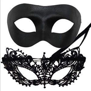 Masquerade couples masks